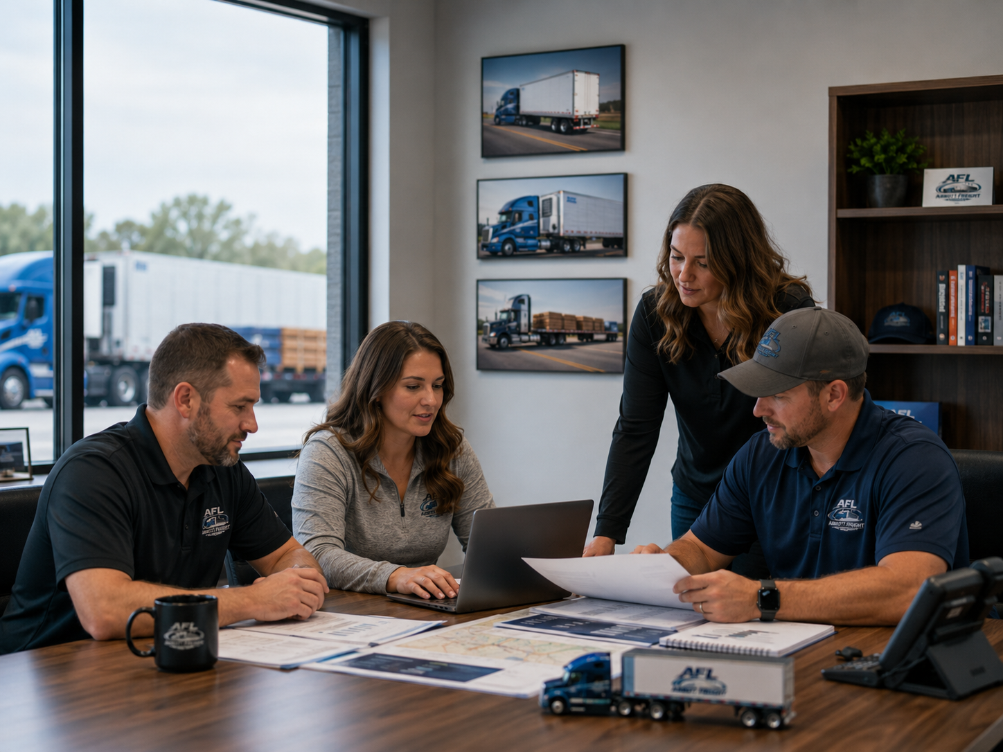 Freight brokerage services for domestic truckload shipments